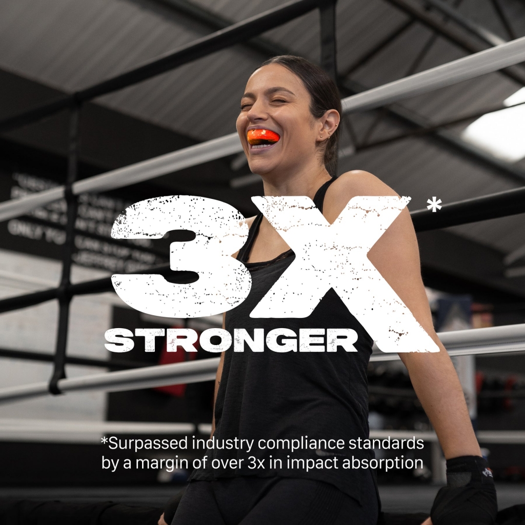 Капа SAFEJAWZ Marvel Ortho Venom Mouthguard - Black