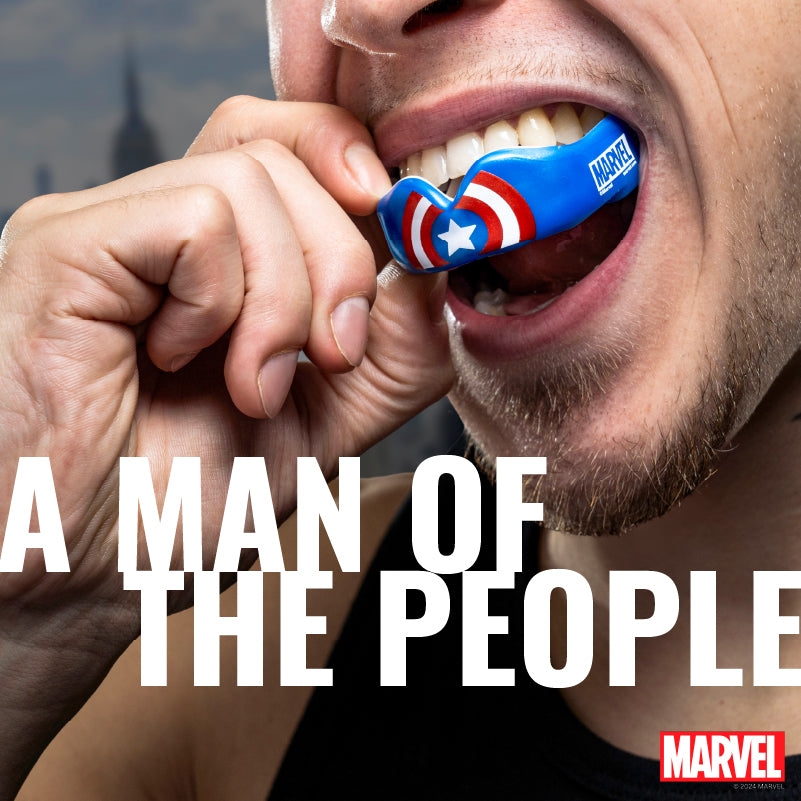 Капа SAFEJAWZ Marvel Ortho Venom Mouthguard - Black