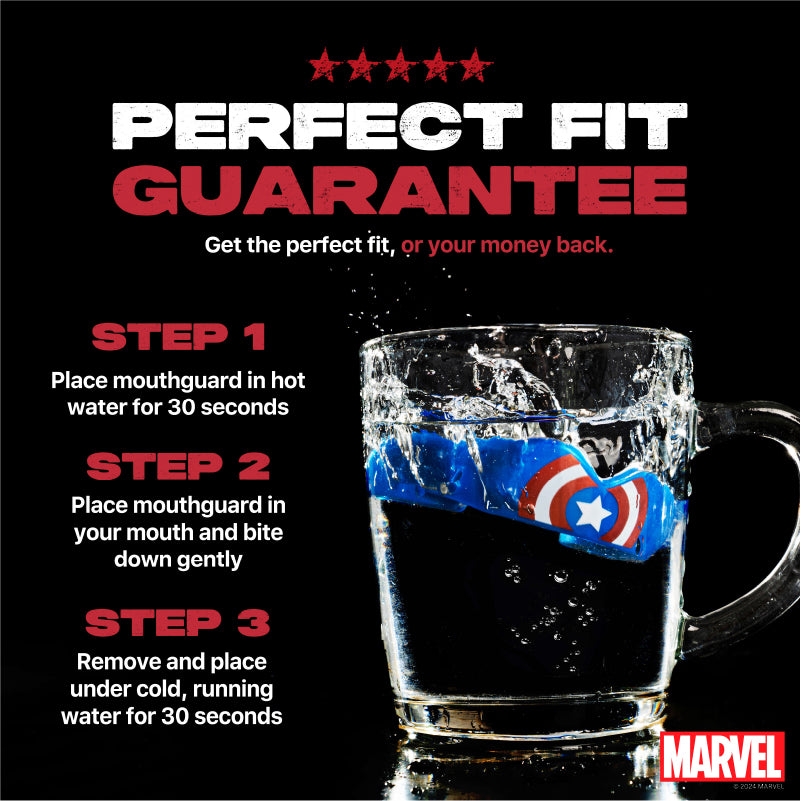 Капа SAFEJAWZ Marvel Ortho Venom Mouthguard - Black