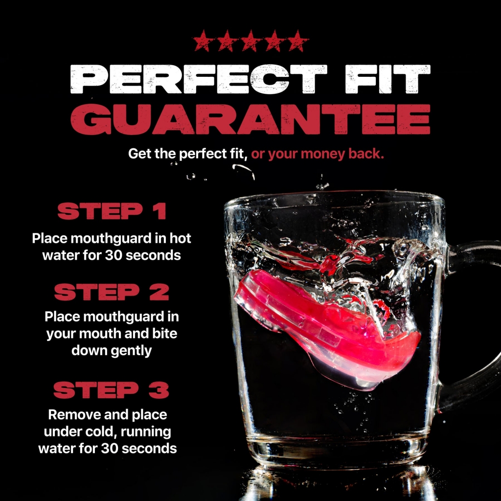 Капа SafeJawz Ortho Series для брекетов, розовая