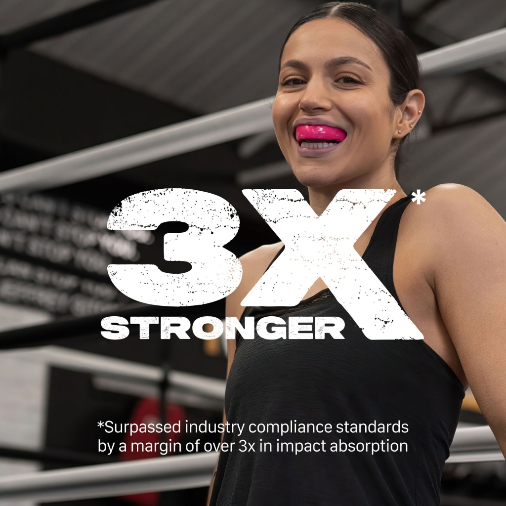 Капа SAFEJAWZ Marvel Ortho Venom Mouthguard - Black