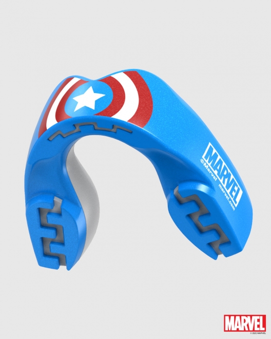 Капа SafeJawz Marvel Captain America, синяя