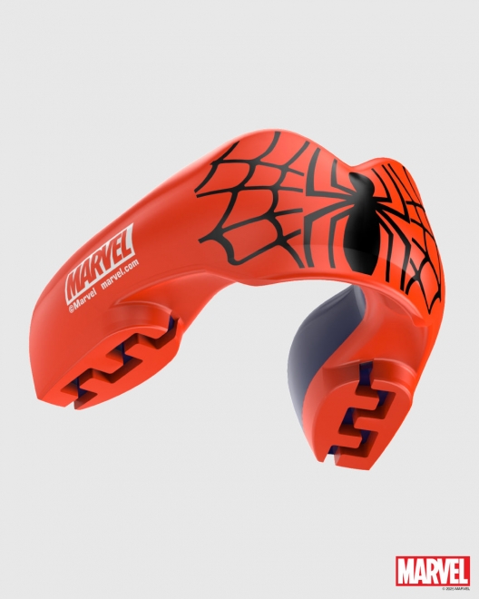 Капа SAFEJAWZ Marvel Spider-Man Mouthguard For Braces - Red