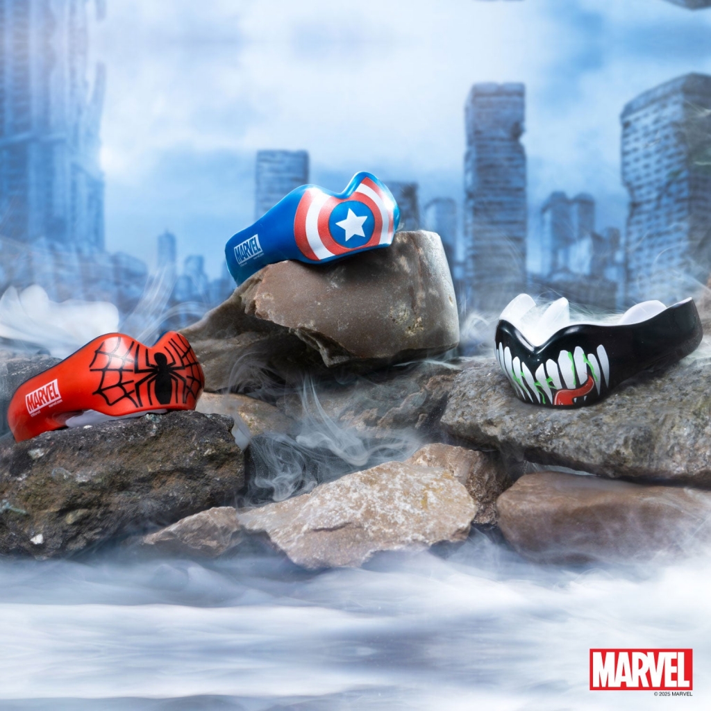 Капа SAFEJAWZ Marvel Ortho Venom Mouthguard - Black