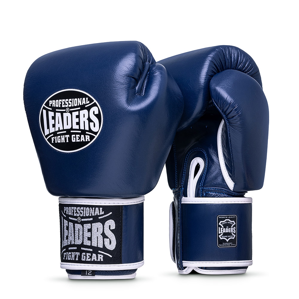 Перчатки боксерские LEADERS THAI 2 BL/WH