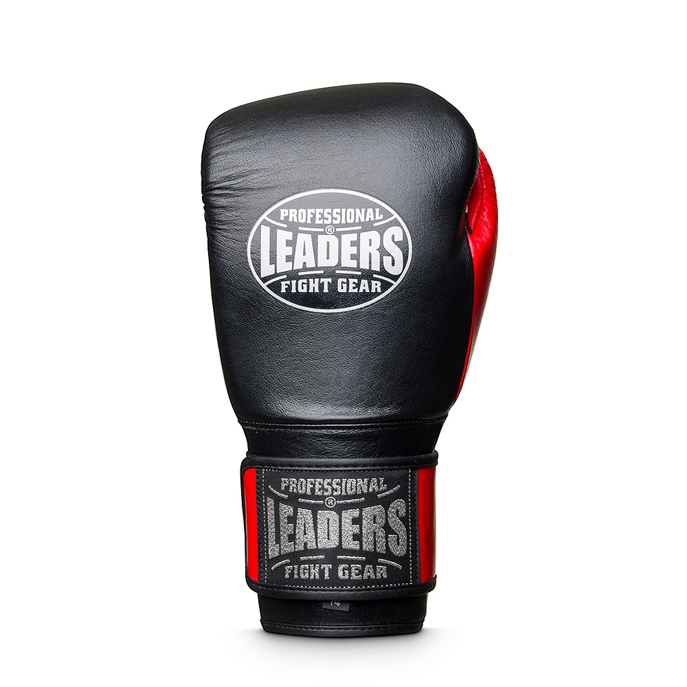 Перчатки боксерские LEADERS LITE BK/RD