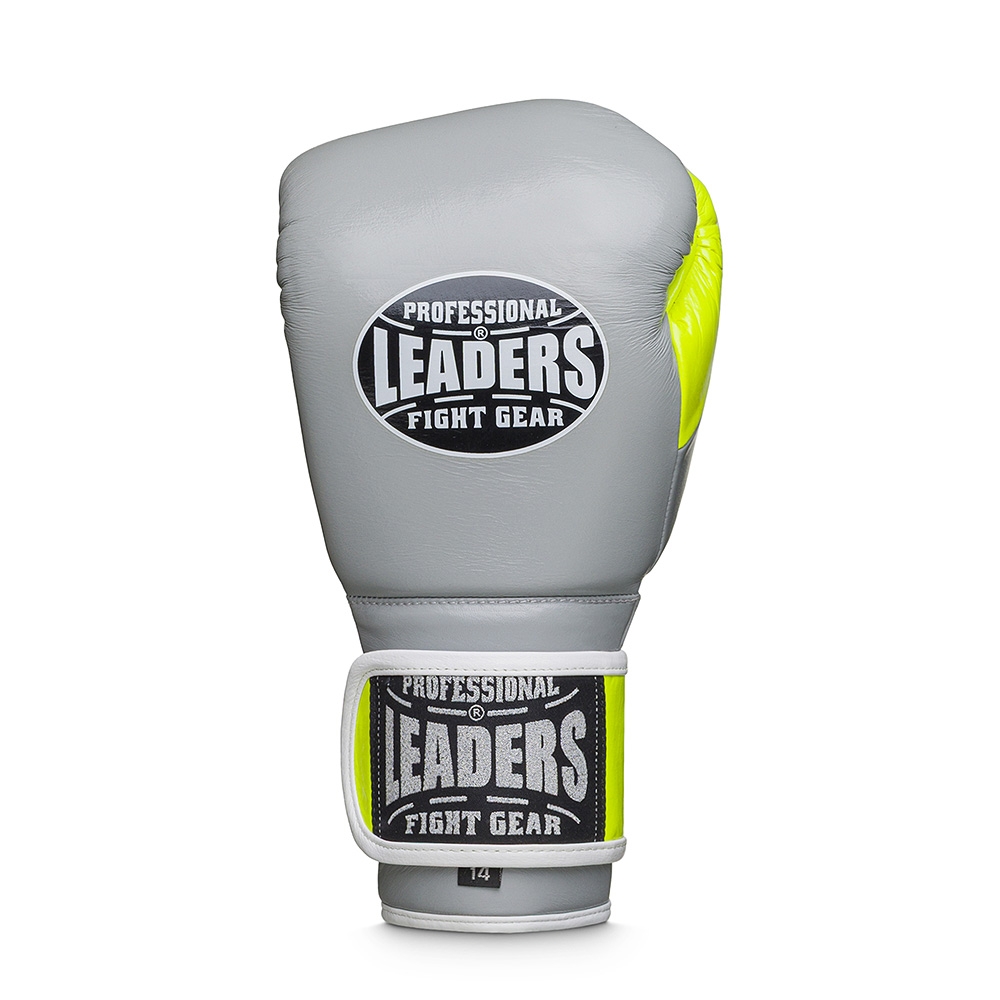 Перчатки боксерские LEADERS LS FANCY GR/GN