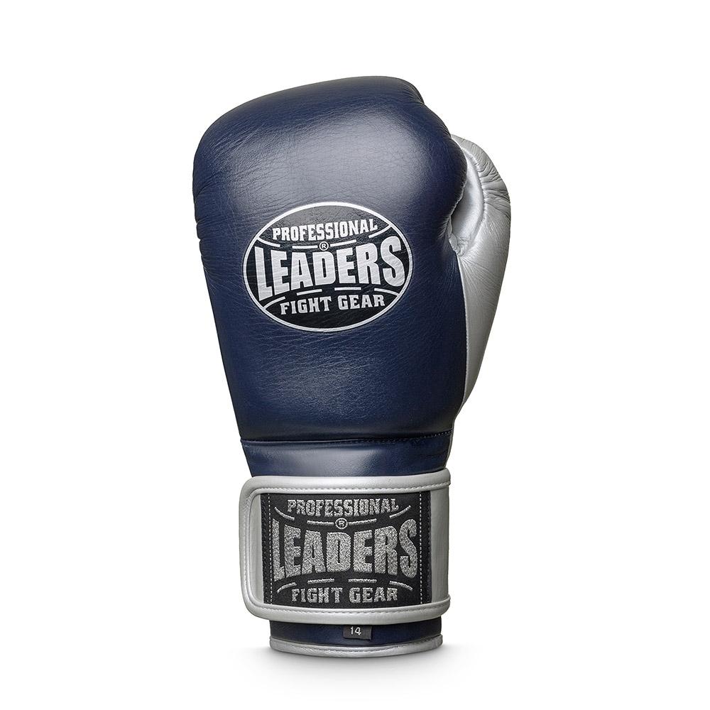 Перчатки боксерские LEADERS ULTRA BL/SIL