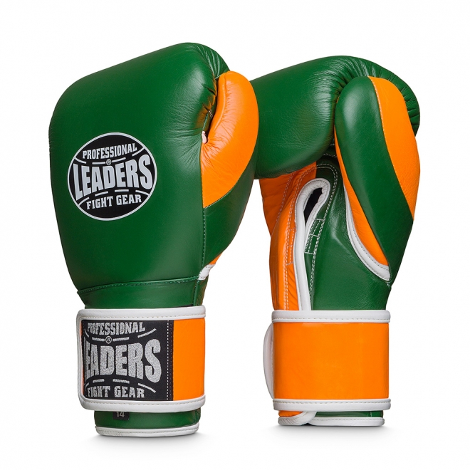 Перчатки боксерские LEADERS LS FANCY DGN/OR