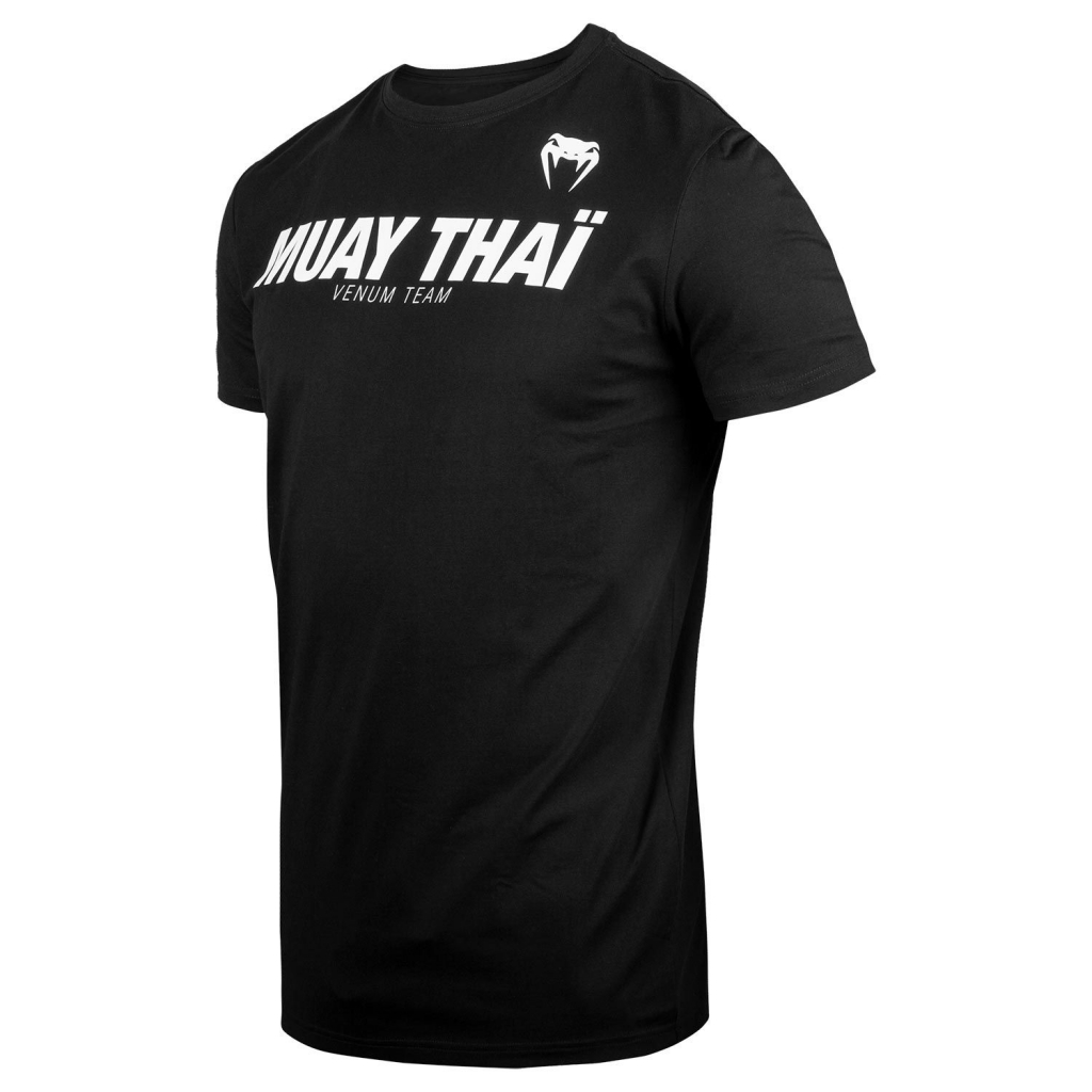 Майка VENUM MUAY THAI VT T-SHIRT - BLACK/WHITE