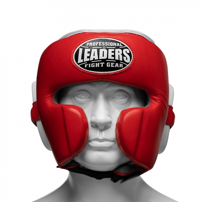 Боксерский шлем LEADERS LS MEX RED