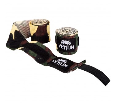 Бинты боксерские VENUM KONTACT BOXING HANDWRAPS - 4M - FOREST CAMO