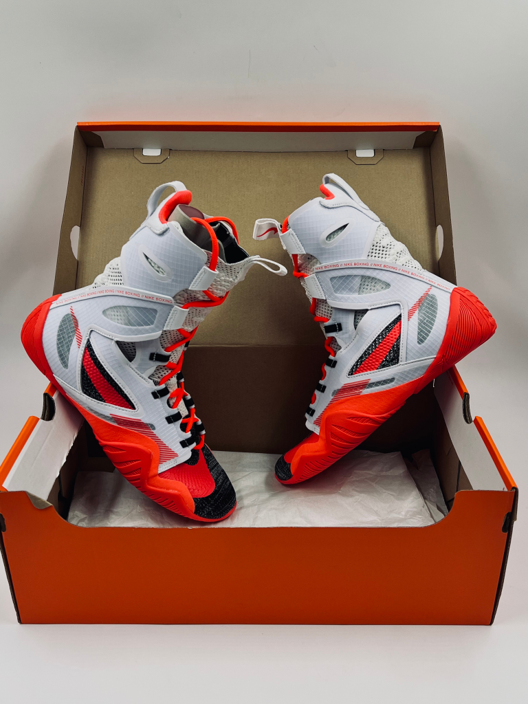 Боксёрки Nike HyperKO 2.0 White/Bright Crimson Black
