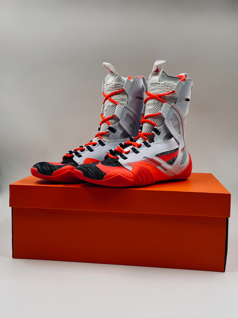 Боксёрки Nike HyperKO 2.0 White/Bright Crimson Black