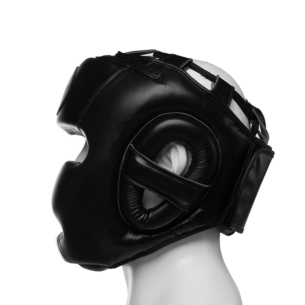 Шлем боксерский LEADERS LS FULL FACE BK