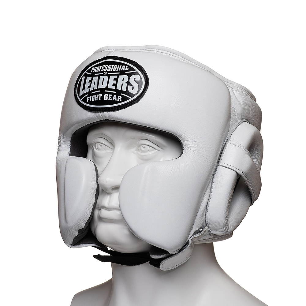 Шлем боксерский LEADERS LS MEX WH