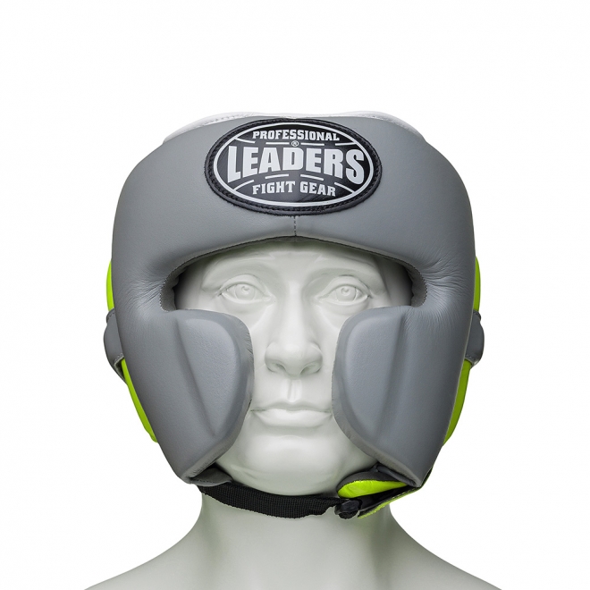 Шлем боксерский LEADERS MEX FANCY GR/GN