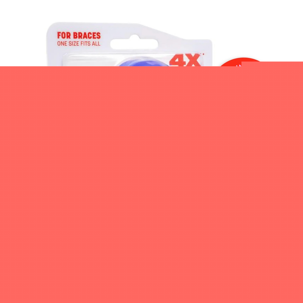 Капа SafeJawz Ortho Series для брекетов, голубая