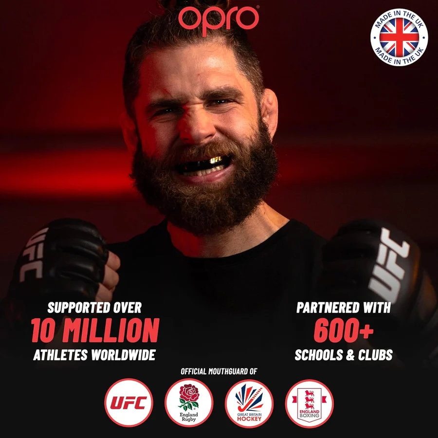 Капа Opro Snap-Fit для брекетов, чёрная