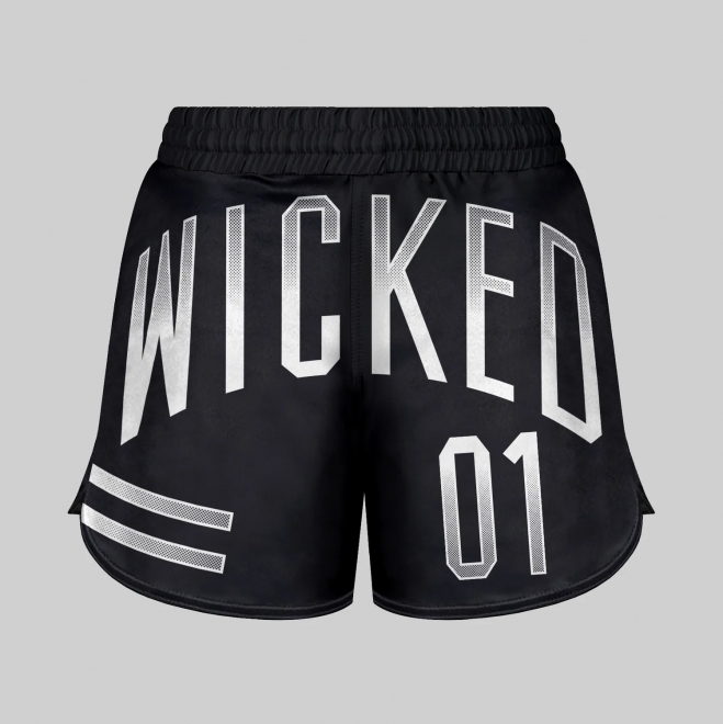 Шорты Wicked для ММА Wicked1 Element Superbowl черные