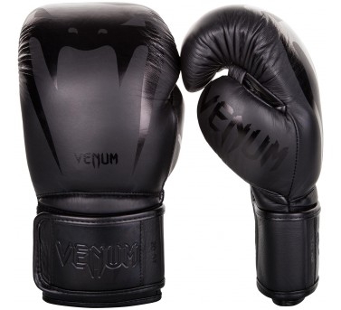 Боксерские перчатки VENUM GIANT 3.0 - NAPPA LEATHER - BLACK/BLACK