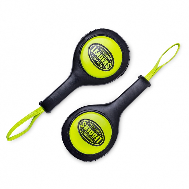 Лапы-ракетки тренерские LEADERS Paddels 3.0 BK/GN