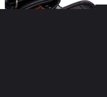 Пэды VENUM  LEATHER - BLACK/GOLD