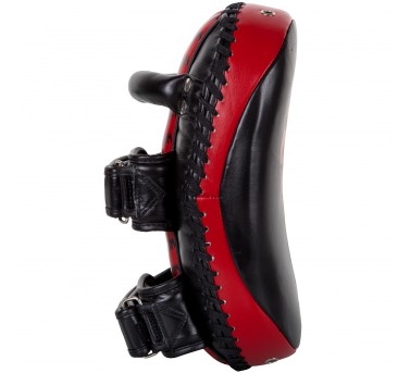 Пэды  VENUM LEATHER - BLACK/RED (100)