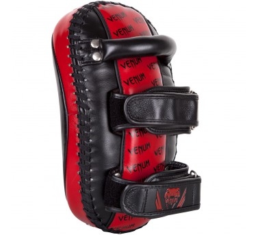 Пэды  VENUM LEATHER - BLACK/RED (100)