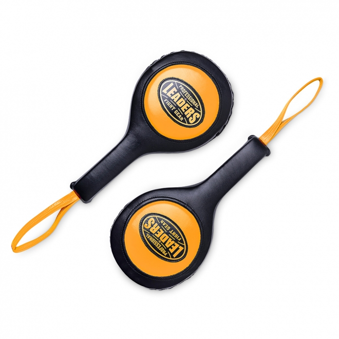 Лапы-ракетки тренерские LEADERS Paddels 3.0 Bumblebee