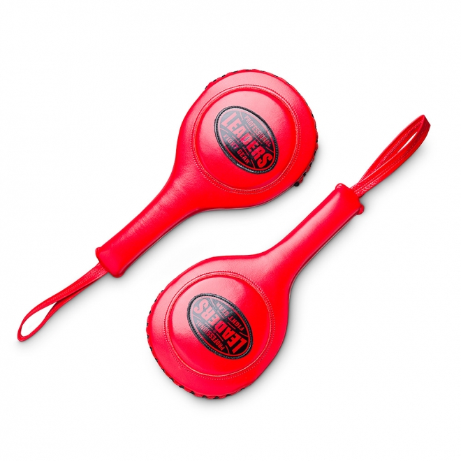 Лапы-ракетки тренерские LEADERS Paddels 3.0 RED ALERT