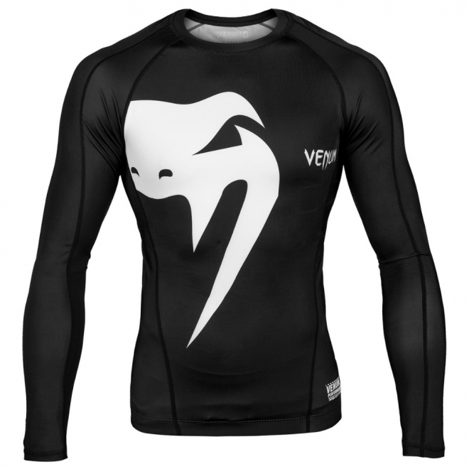 Рашгард VENUM GIANT RASHGUARD - LONG SLEEVES - BLACK