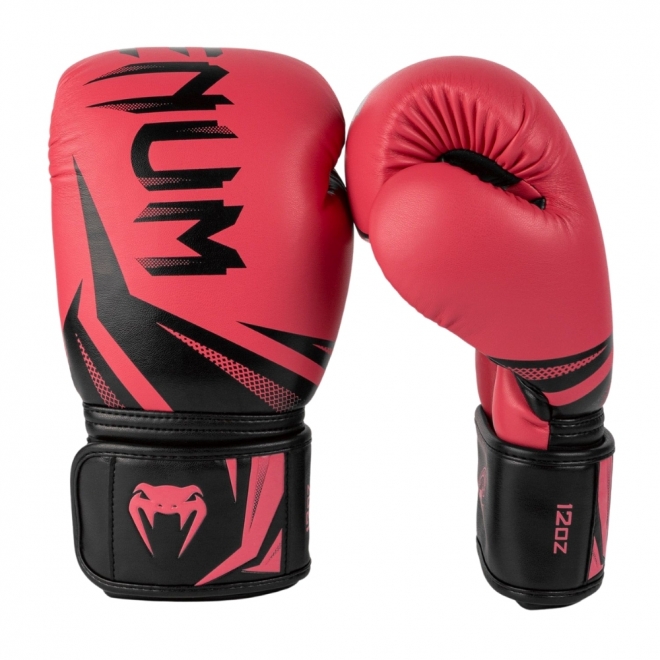 Боксерские перчатки VENUM CHALLENGER 3.0 - BLACK/CORAL