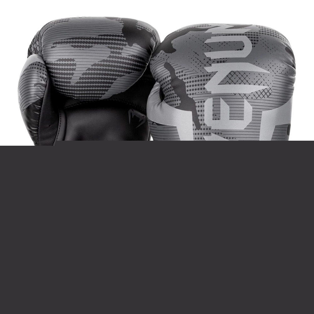 Боксерские перчатки VENUM ELITE - BLACK/DARK CAMO