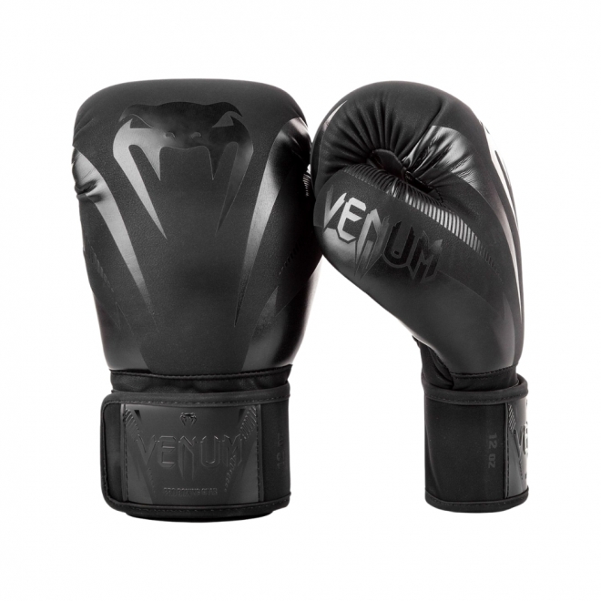 Боксерские перчатки VENUM IMPACT BOXING GLOVES - BLACK/BLACK