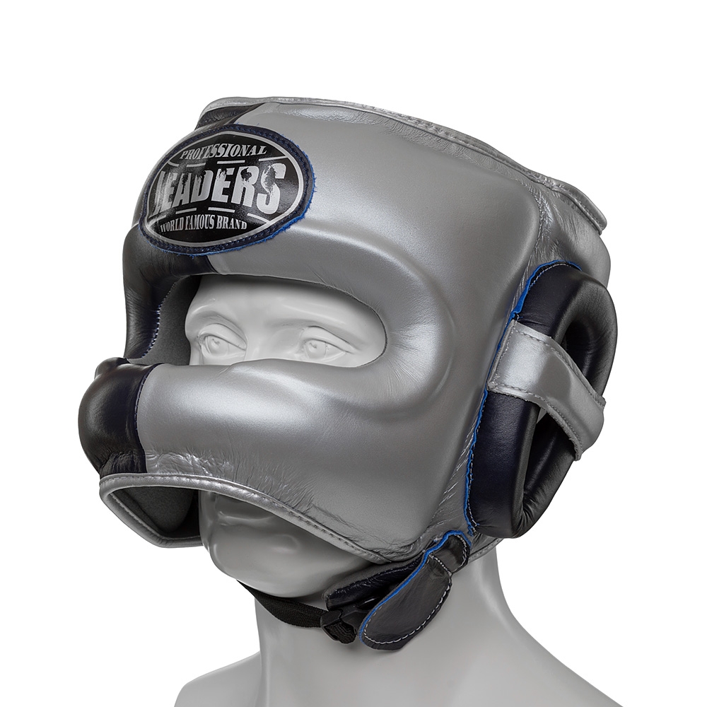 Шлем боксерский LEADERS LS ULTRA BL/SIL
