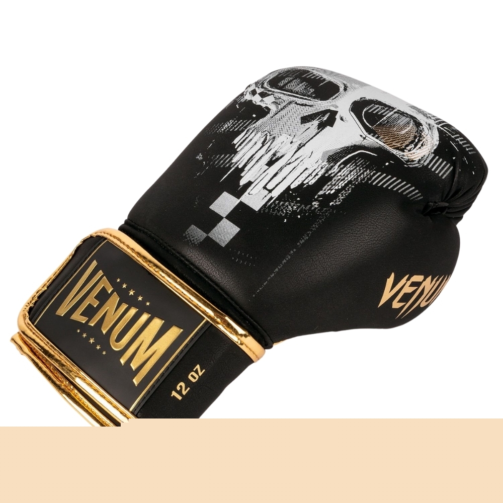 Боксерские перчатки VENUM SKULL - BLACK