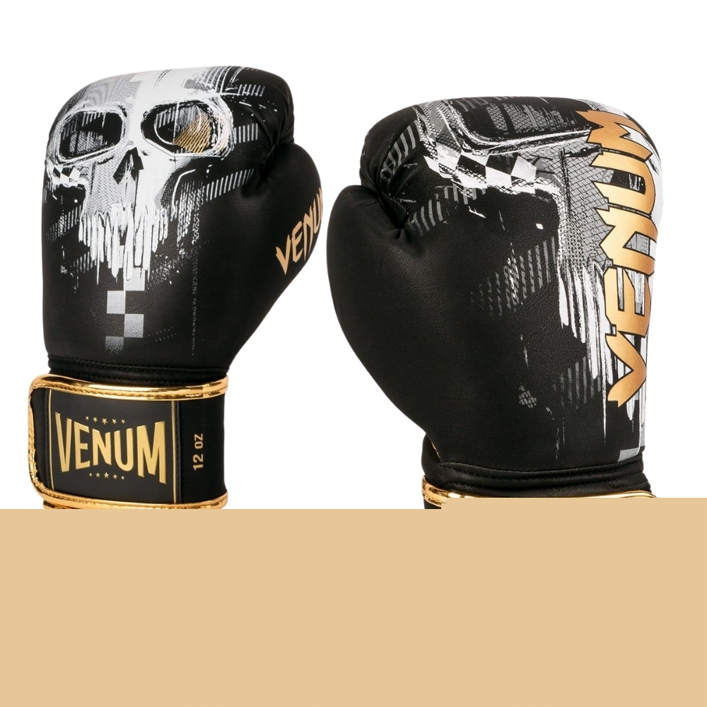 Боксерские перчатки VENUM SKULL - BLACK