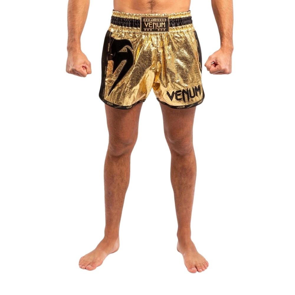 Шорты VENUM GIANT FOIL MUAY THAI SHORTS - GOLD/BLACK