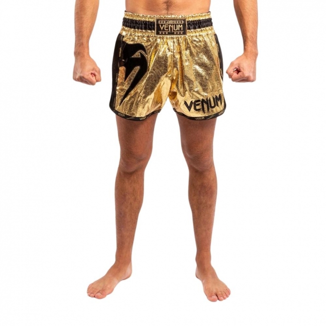 Шорты VENUM GIANT FOIL MUAY THAI SHORTS - GOLD/BLACK