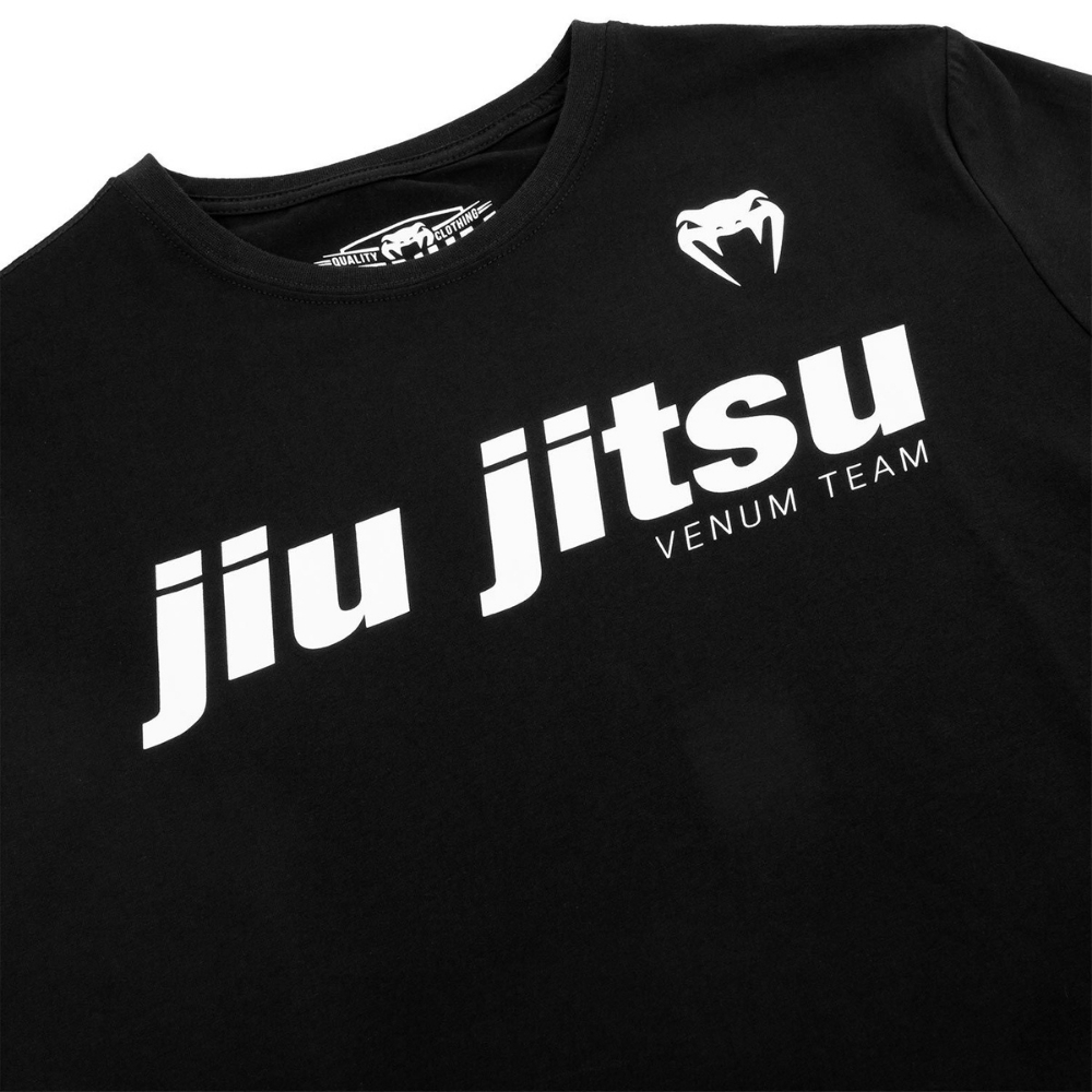 Футболка VENUM JIU JITSTU VT - BLACK/WHITE