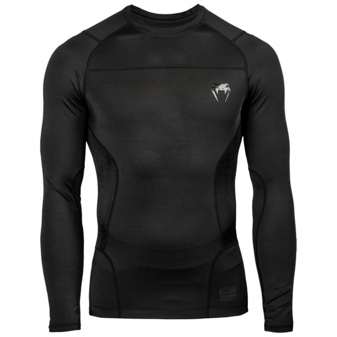 Рашгард VENUM G-FIT RASHGUARD - LONG SLEEVES - BLACK
