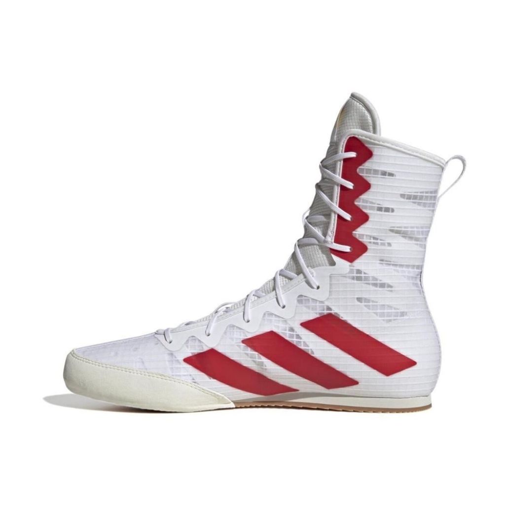Боксерки Adidas Box Hog 4 Boxing Boots - WhiteRed