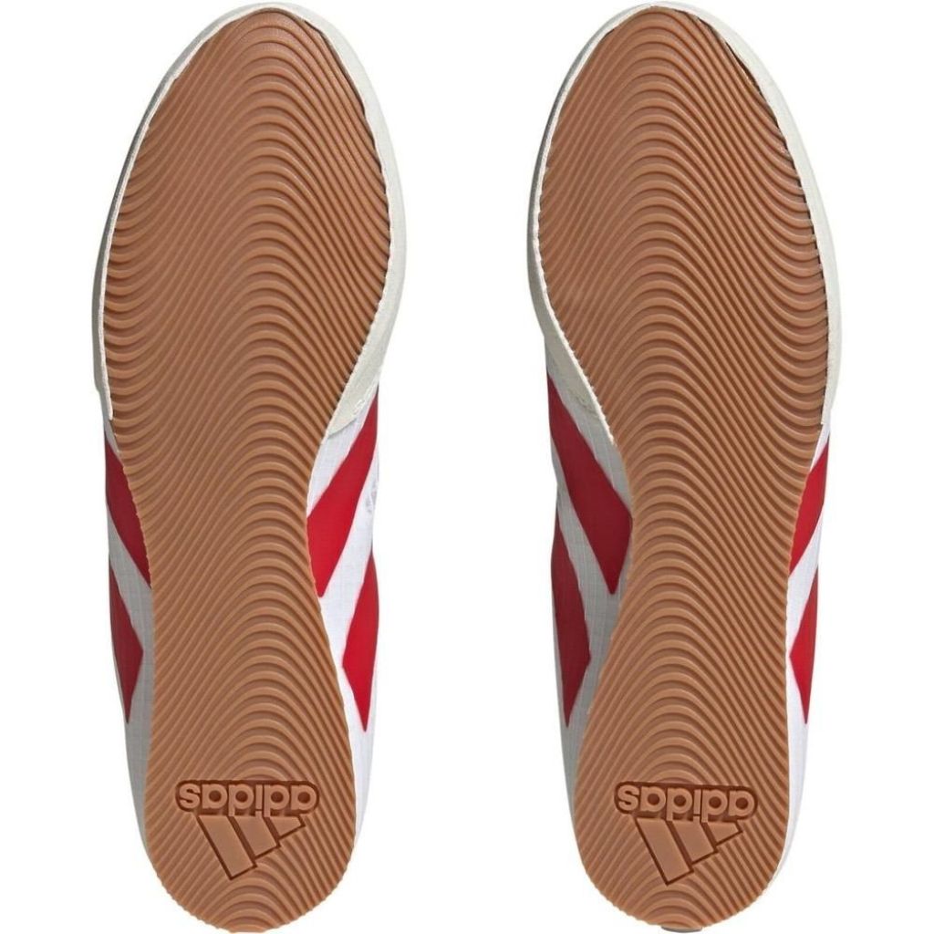 Боксерки Adidas Box Hog 4 Boxing Boots - WhiteRed