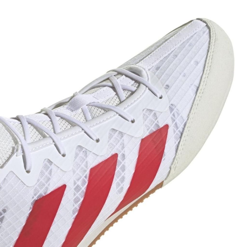 Боксерки Adidas Box Hog 4 Boxing Boots - WhiteRed