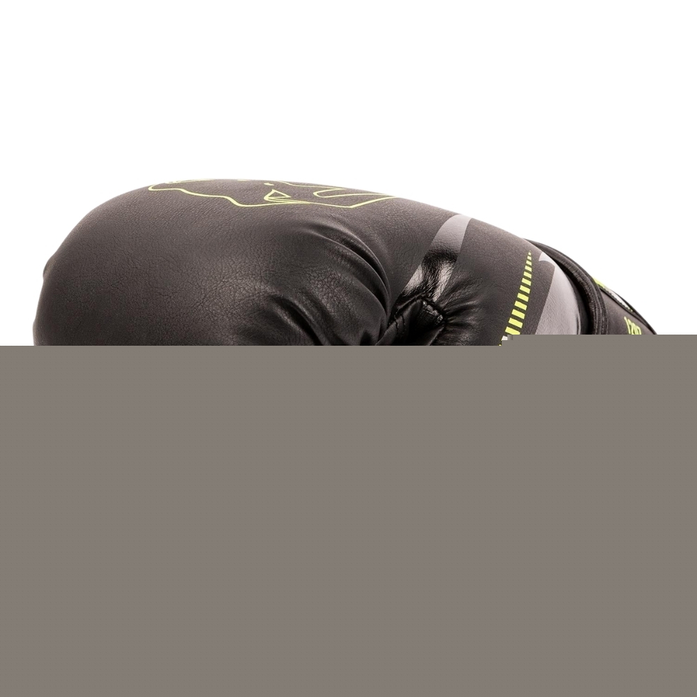 Боксерские перчатки VENUM IMPACT - ЧЕРНЫЙ/НЕО-ЖЕЛТЫЙ