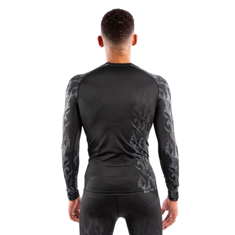 Рашгард UFC VENUM AUTHENTIC FIGHT WEEK MEN'S PERFORMANCE LONG SLEEVE RASHGUARD - BLACK
