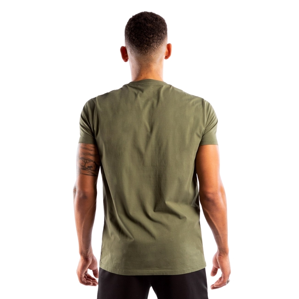 Футболка UFC VENUM AUTHENTIC FIGHT WEEK MEN'S SHORT SLEEVE - KHAKI