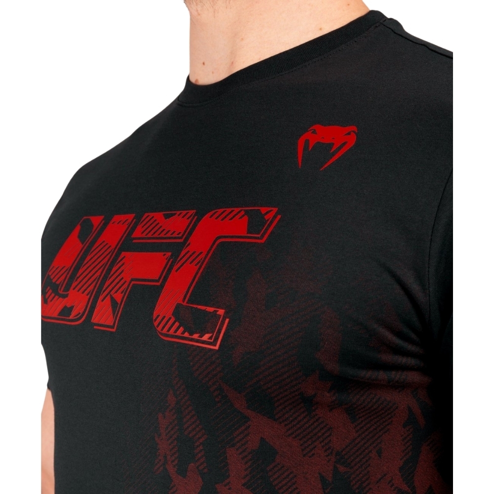 Футболка UFC VENUM AUTHENTIC FIGHT WEEK MEN'S SHORT SLEEVE - BLACK
