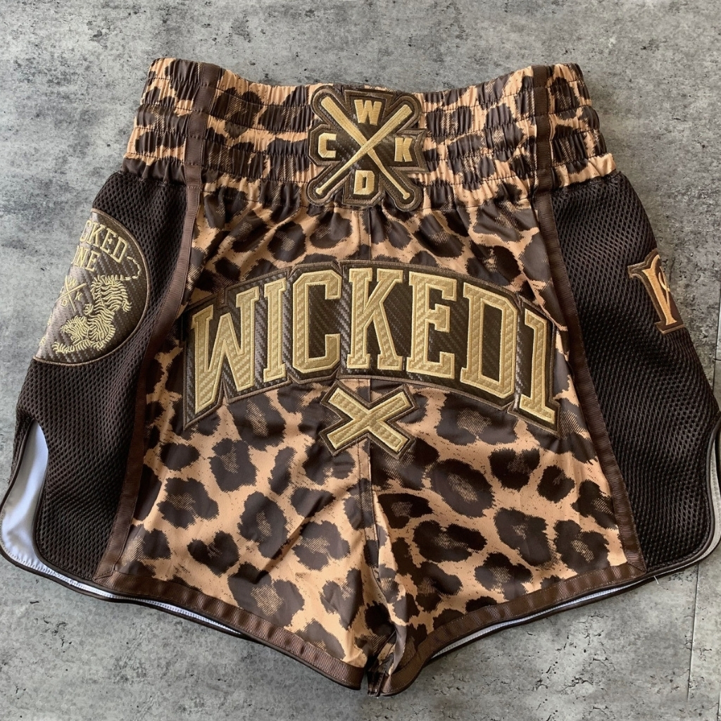 Шорты Wicked one MUAY-THAI SHORT LEOPARD